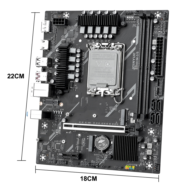 JGINYUE H810M-D/B M-ATX Gaming - огляд і ціна Lga1851 Gaming Motherboard