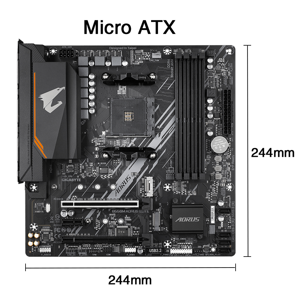 GIGABYTE New B550M AORUS ELITE - огляд і ціна X870E Atx Motherboard
