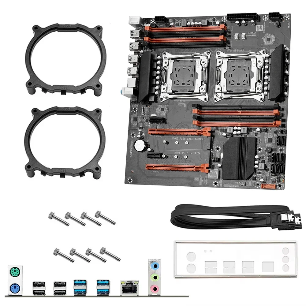 X99 Dual CPU SOYO Gaming Mothe - огляд і ціна Dual Lga2011-3 Server Motherboard Combo